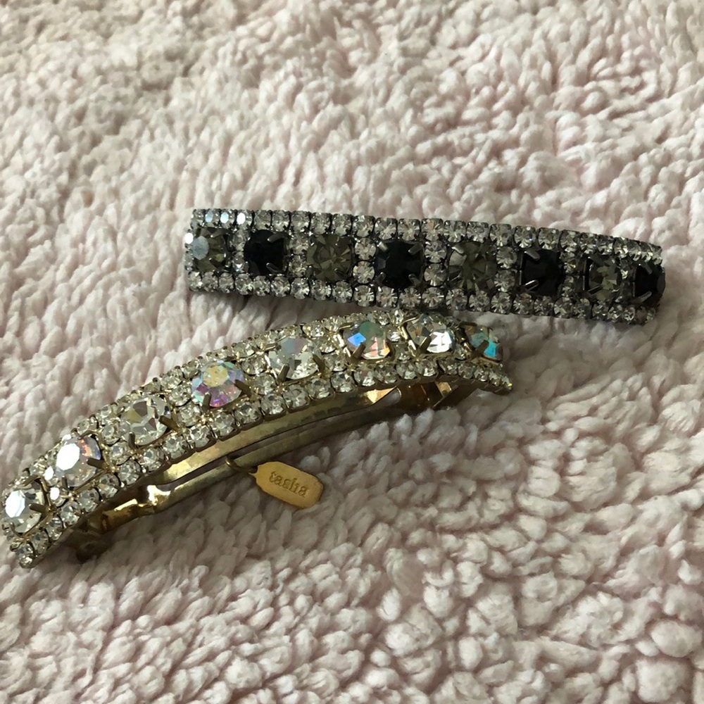 Tasha rhinestone hair clips bundle of 11 asst hair clips